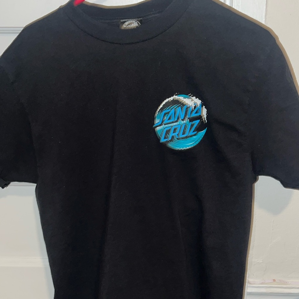 Santa Cruz wave t shirt